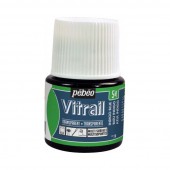 Краска для стекла и металла PEBEO Vitrail прозрачная лаковая, цвет 050-054 индиго, 45 мл